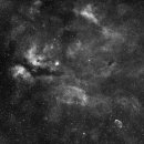 H-alpha nebula around Gamma-Cygni