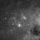 IC410 in H-alpha