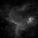 IC1805 and Melotte 15 with H-alpha filter