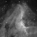 Pelican nebula detail