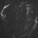 Veil nebula in H-alpha